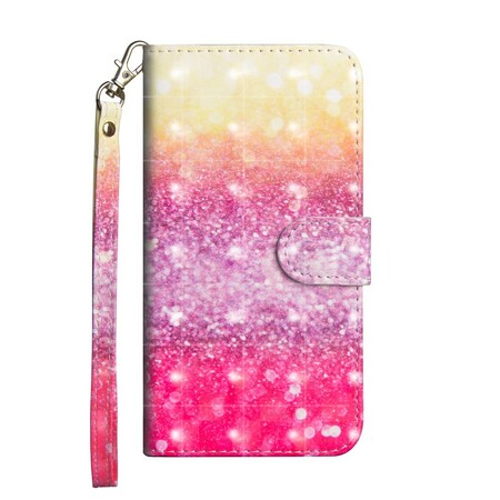 Xiaomi Redmi Note 7 Glitter Cover Magenta's