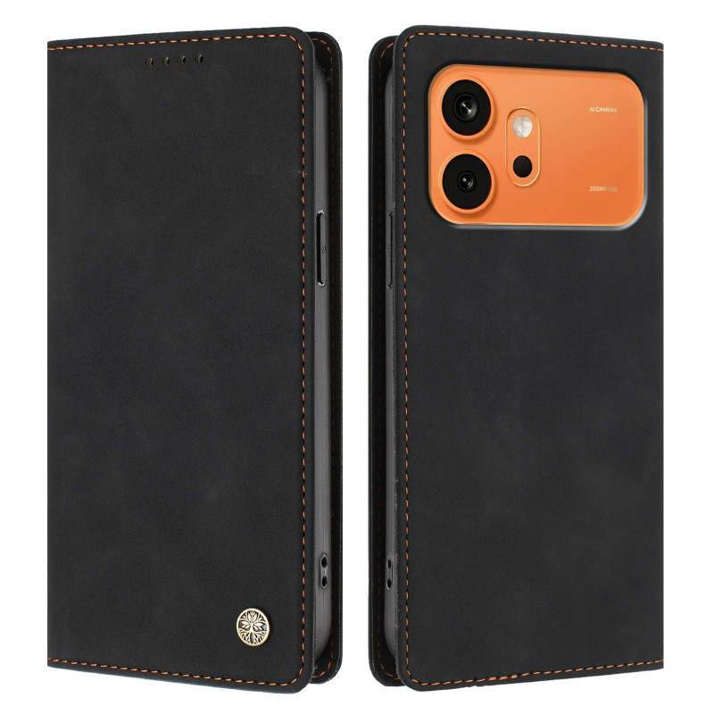 Flip Cover Honor 600 / 600 Pro Suede Effect Rivet