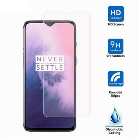 Gehard glazen bescherming (0,3 mm) voor het scherm van de OnePlus 7