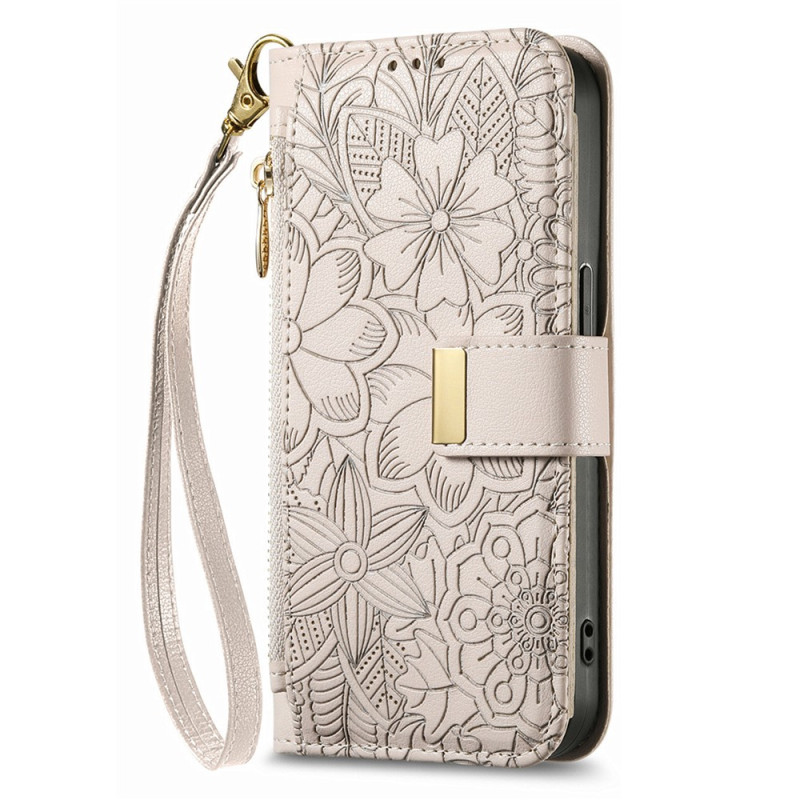 Poco X8 Pro 5G Hoesje Bloemen en Bladeren