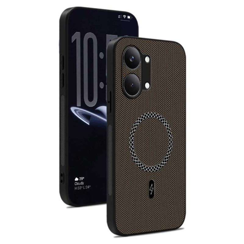 Poco X8 Pro Max 5G Lederen hoesje met structuur