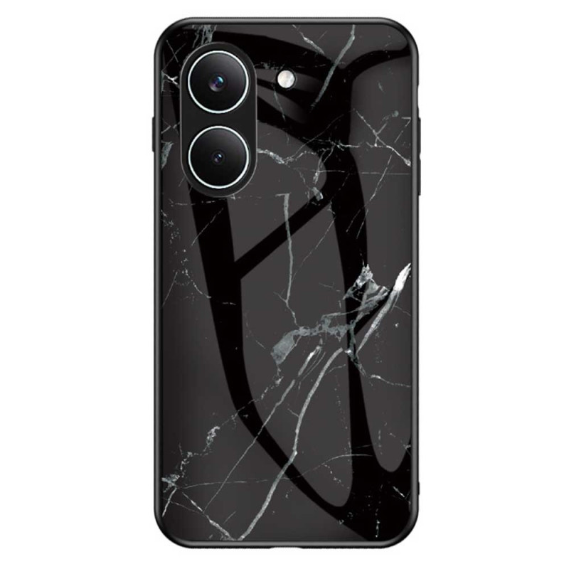 Hoesje Poco X8 Pro 5G Marmer van gehard glas