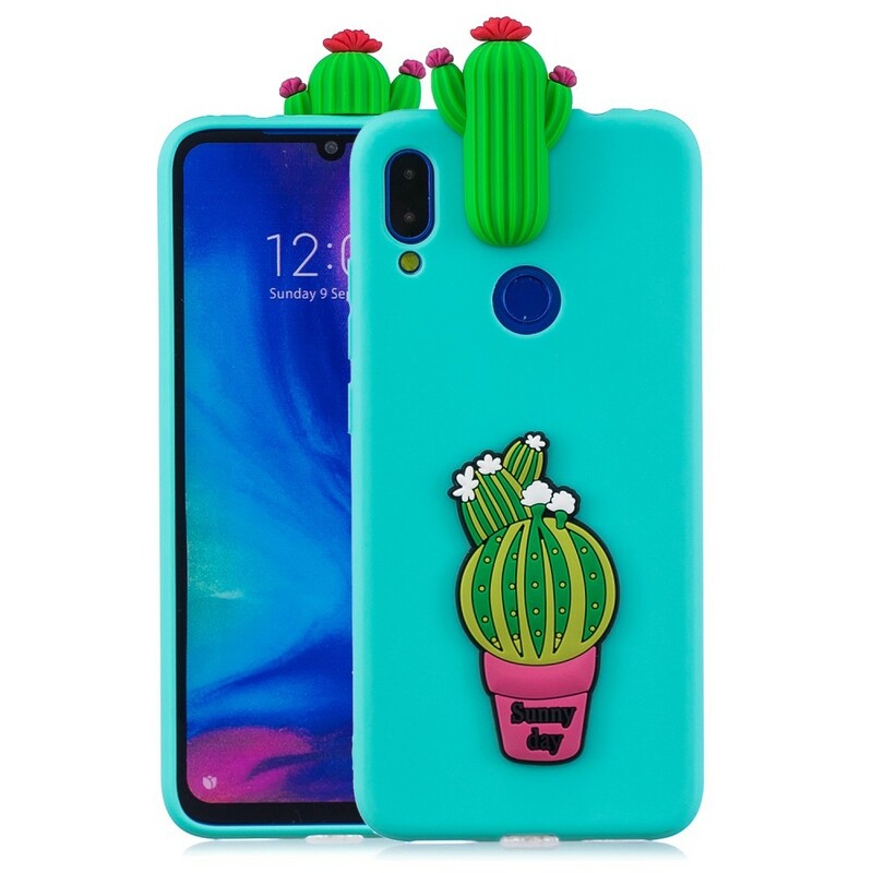 Xiaomi Redmi Note 7 Hoesje 3D Cactus Madness