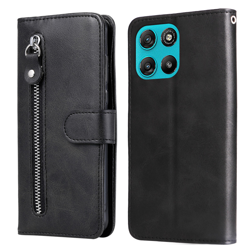 Moto G67 Power Behuizing / G57 Power Zakje met rits