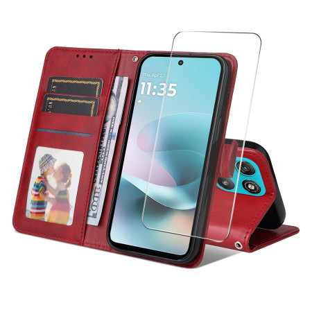 Moto G67 Power Kunstlederen...