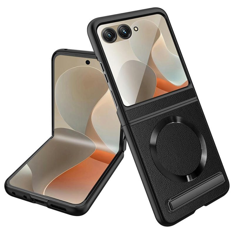Motorola Razr 70 / 60 / 50 Magnetisch Leren Etui met Voet