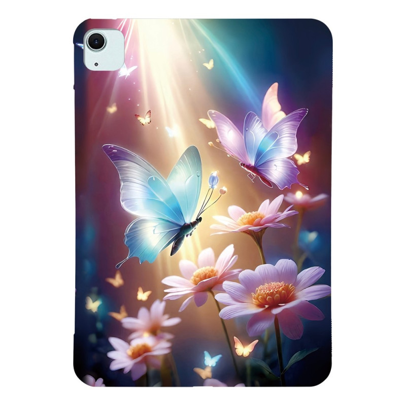 iPad-hoes Air 13 (2026) 2025) (2024) / Pro 12.9 Vlinderbloemig