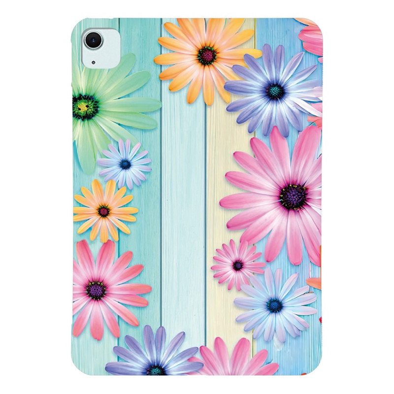 iPad hoes Air 13 (2026) 2025) (2024) / Pro 12.9 Gekleurde bloemen