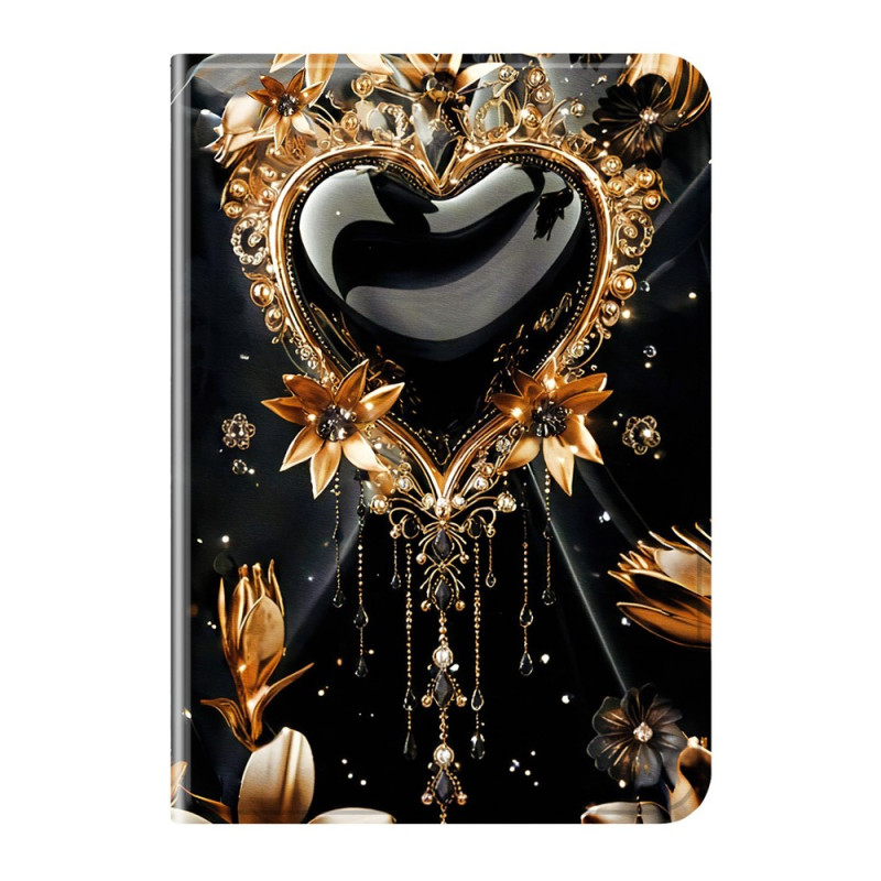iPad Air 13 (2026) 2025) (2024) / Pro 12.9 Coeur Zwart Hoesje