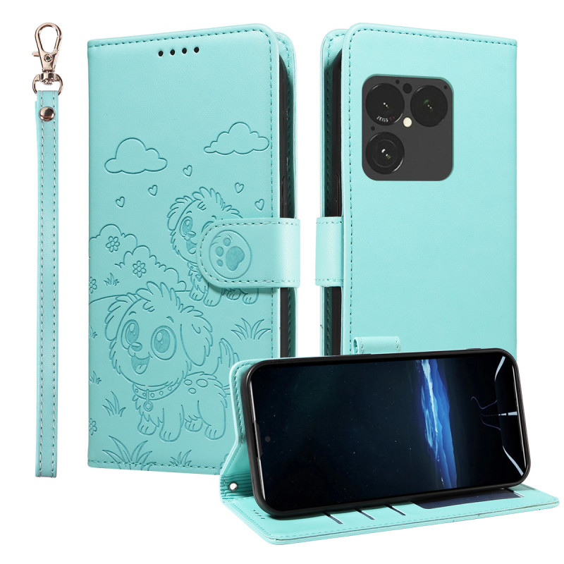 Sony Xperia 1 VIII Twee Hondenriempje Hoesje