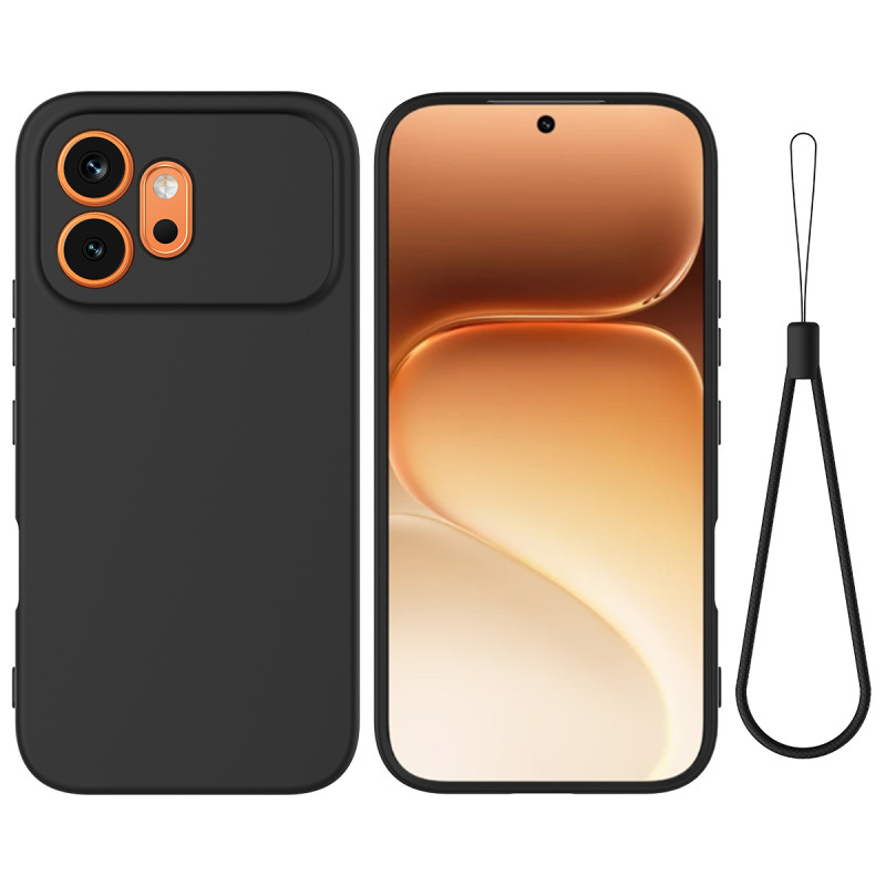 Honor 600 Liquid Silicone Sleutelkoord Hoesje