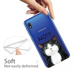 Samsung Galaxy A10 hoesje De kat die nee zegt