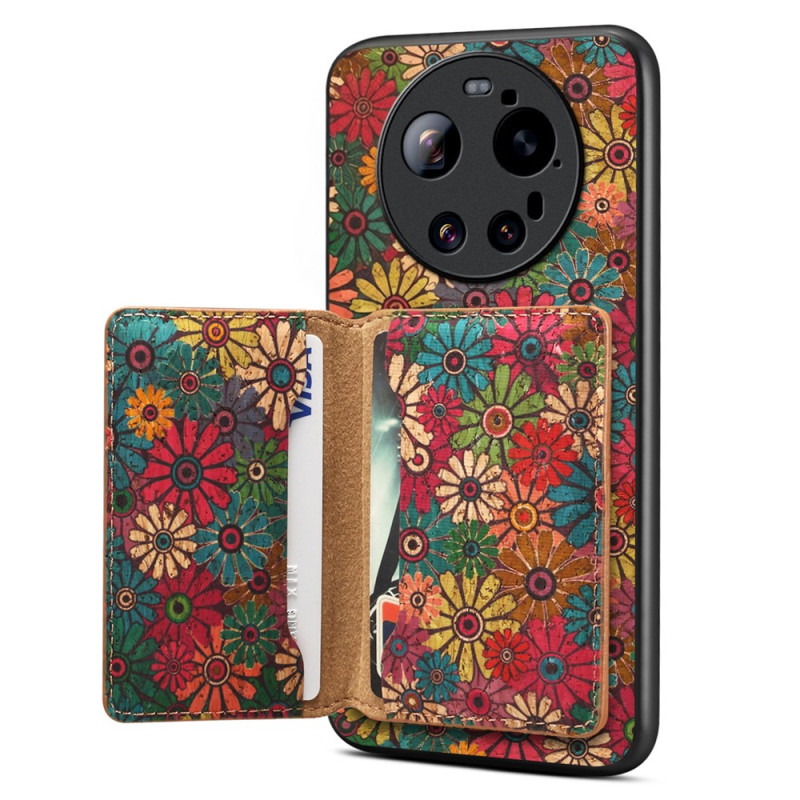 Xiaomi 17 Ultra Hoesje Florale Kaart Etui