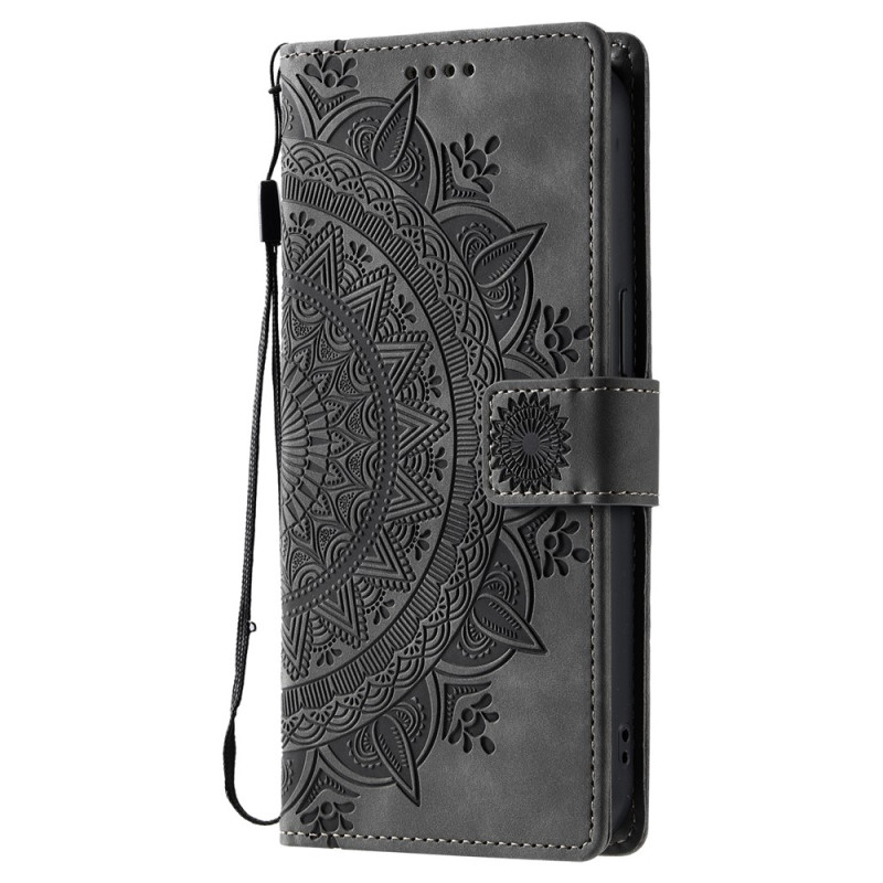Xiaomi 17T Pro stijl suède hoesje Mandala