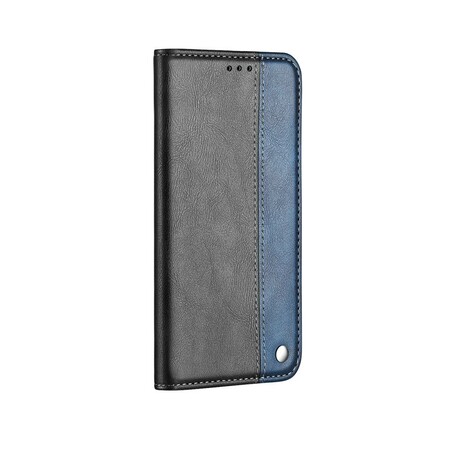 Flip cover Samsung Galaxy A10 Kunstlederen Knop Zwart