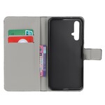 Honor 20 Vlinders en Bloemen Hoesje