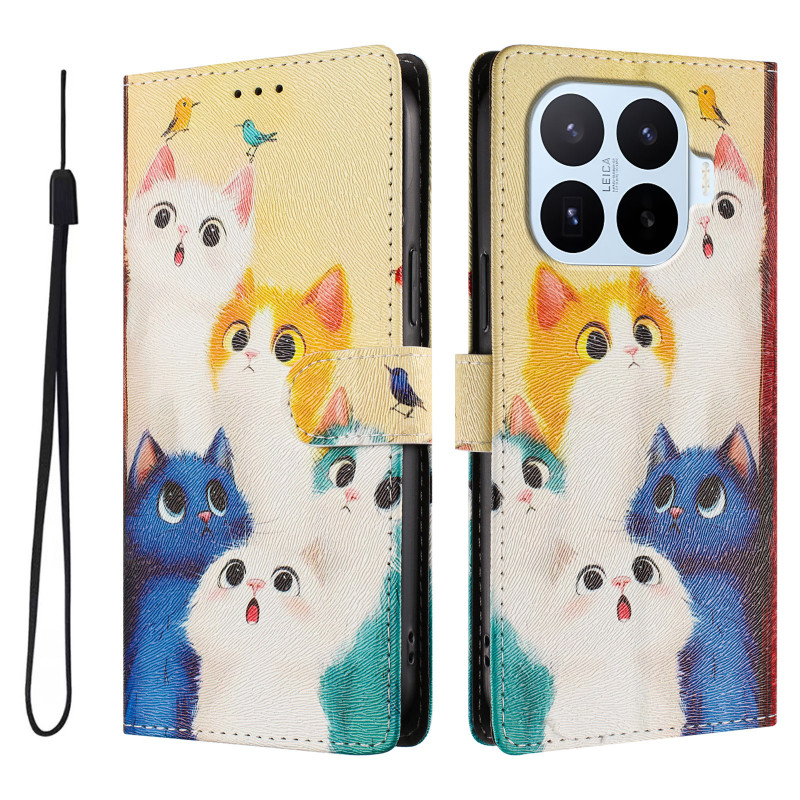 Hoesje Xiaomi 17T Gekleurde Katten