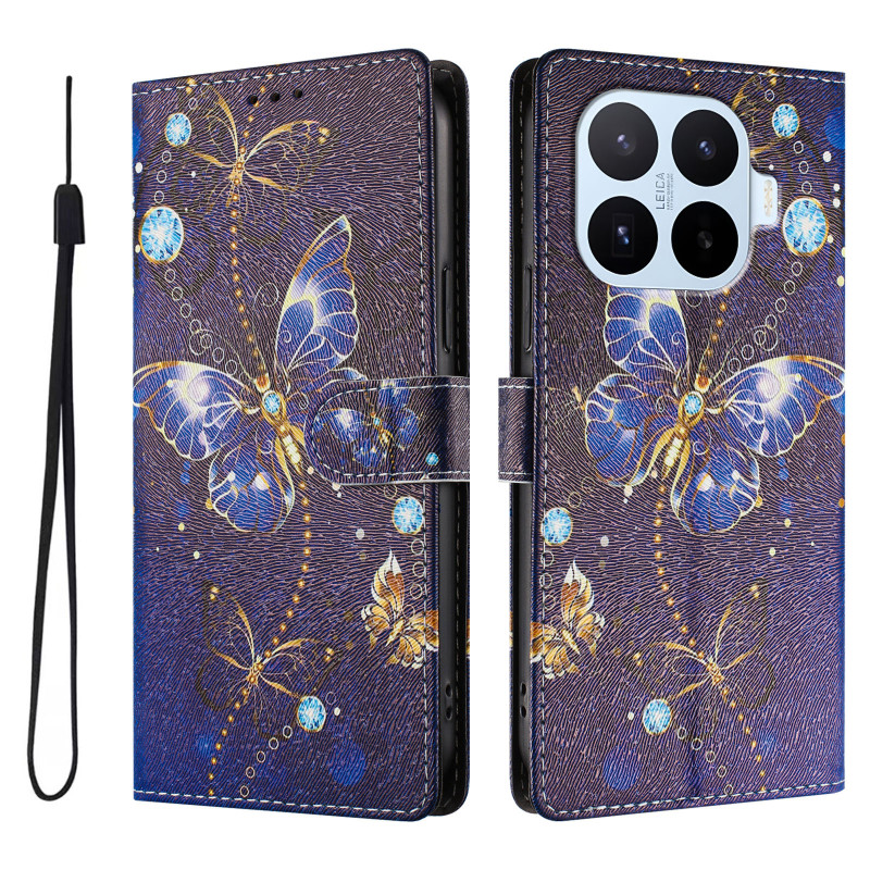 Xiaomi 17T Pro Etui Kostbare Vlinders