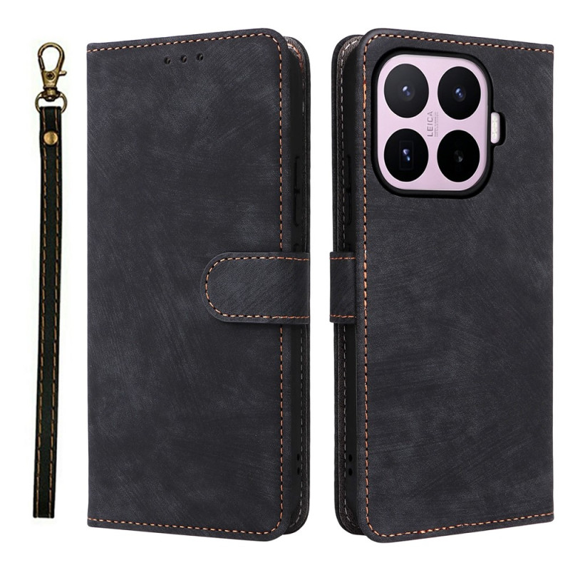 Xiaomi 17T hoesje met suède-effect (RFID-blokkering)