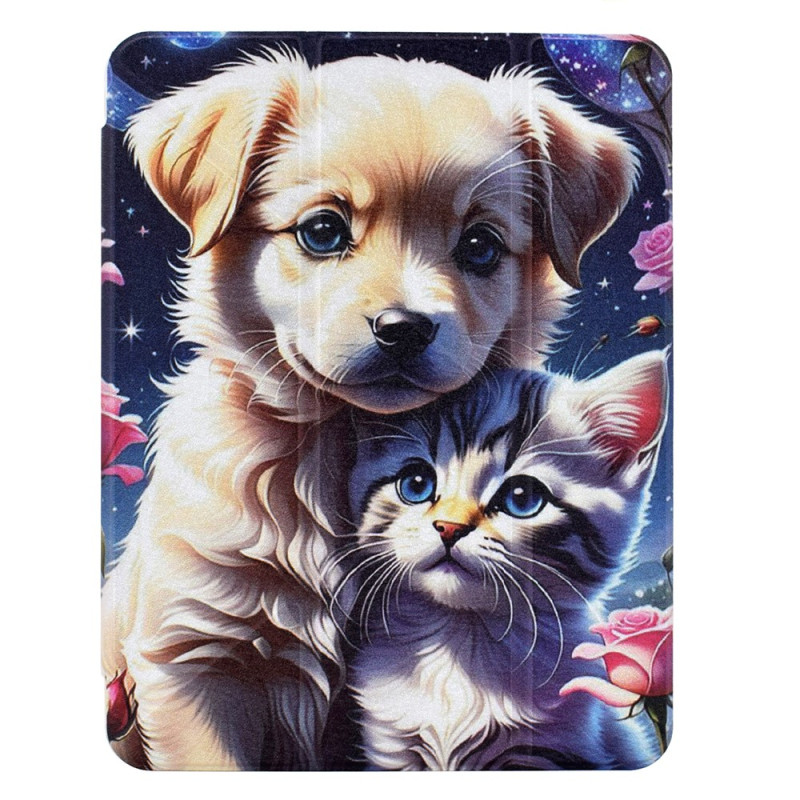 Slimme hoes iPad Air 11 / Pro 11 / Air Origami hond en kat