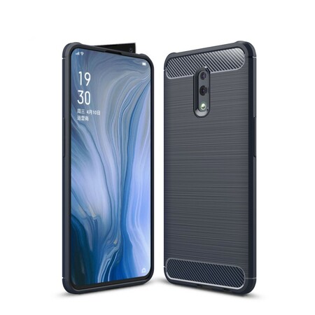 Oppo Reno Geborsteld Carbon Fiber Shell