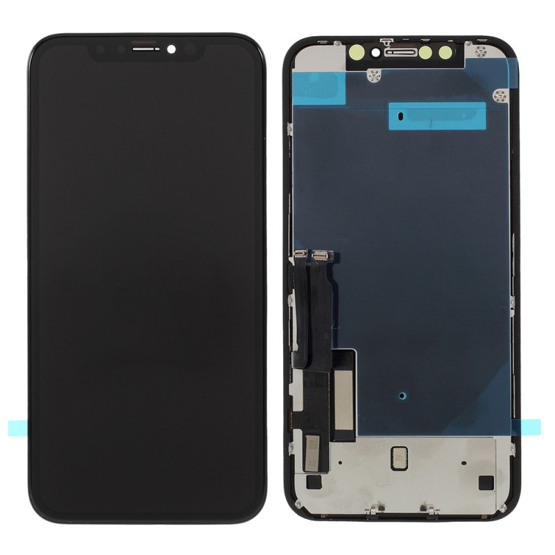 RUIJU In-Cell LCD-scherm met chassis en metalen plaat voor iPhone XR