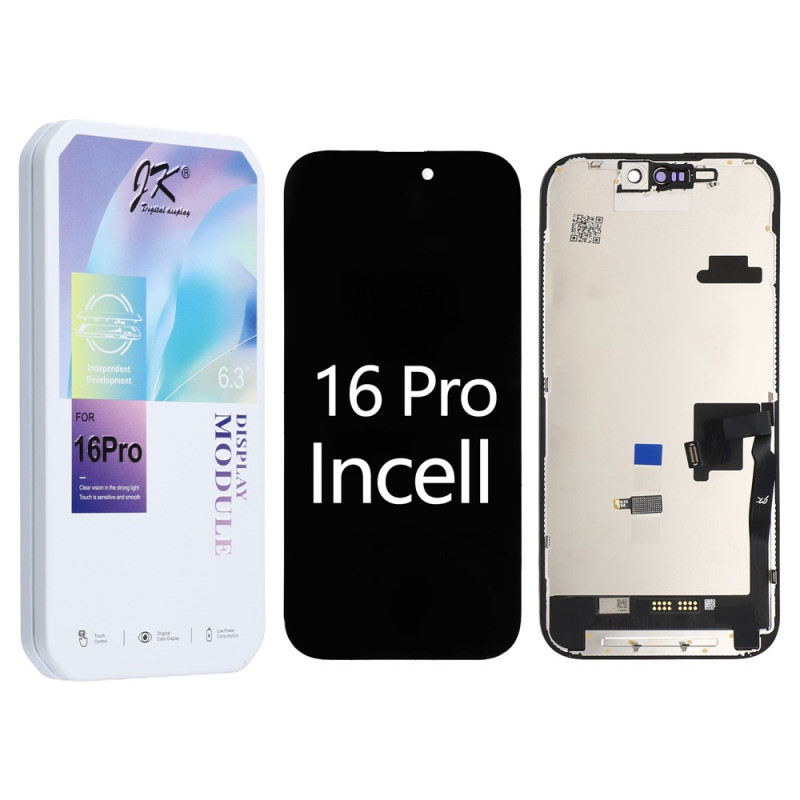 JK In-Cell Grade C LCD-scherm met touchscreen glas voor iPhone 16 Pro