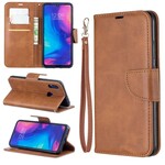 Xiaomi Redmi Note 7 Case gladde schuine klep