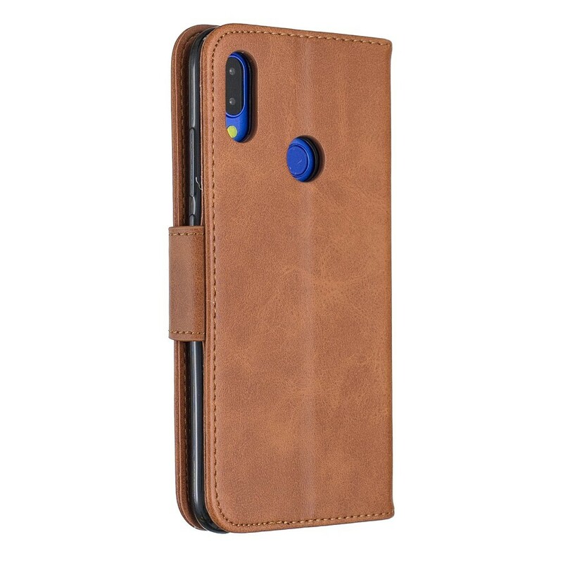 Xiaomi Redmi Note 7 Case gladde schuine klep