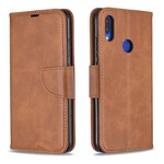 Xiaomi Redmi Note 7 Case gladde schuine klep