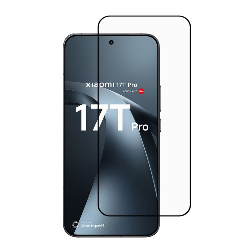 Integrale bescherming van gehard glas voor het scherm van de Xiaomi 17T Pro