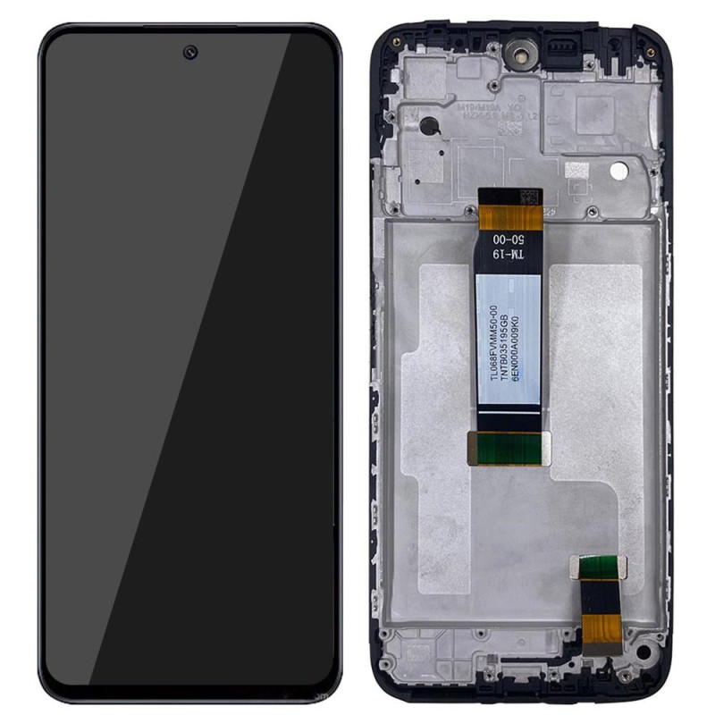 OEM-kwaliteit S IPS LCD-scherm met behuizing voor Xiaomi Redmi 12 4G / 5G / Poco M6 Pro 5G
