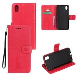 Hoesje Huawei Y5 2019 Boom en Uilen met riem