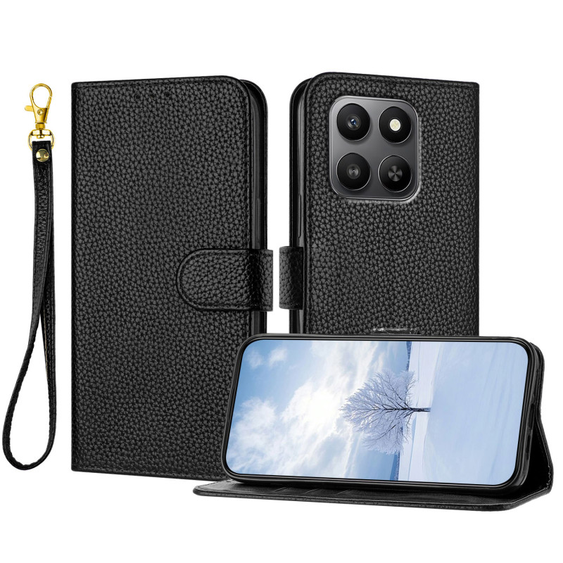 Honor 600 Smart 5G-hoesje met litchi-textuur