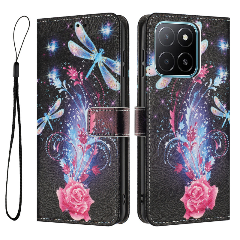 Honor 600 Smart-hoesje met libellen