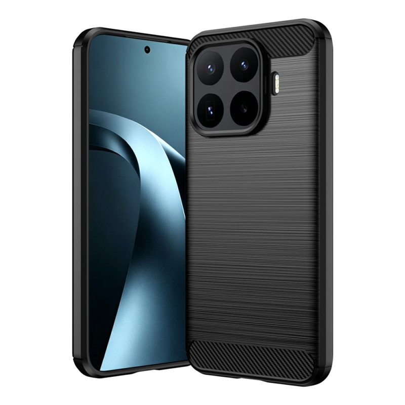 Xiaomi 17T Pro-hoesje van geborsteld koolstofvezel