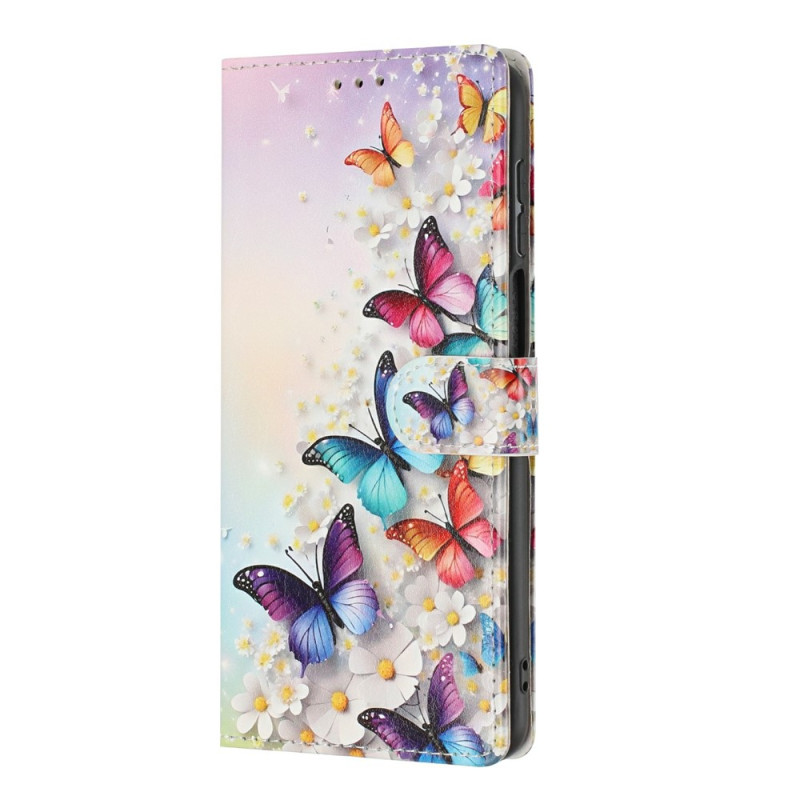Xiaomi 17T-hoesje met kleurrijke vlinders
