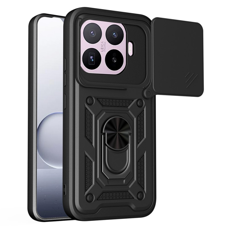 Xiaomi 17T Pro-hoesje met uitschuifbare camerabescherming en geïntegreerde houder