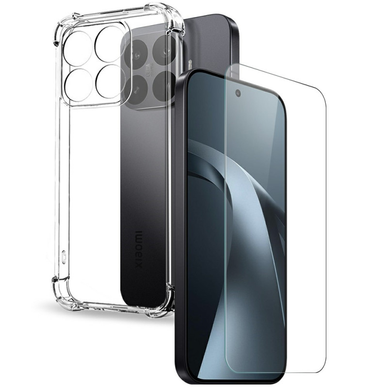 Doorzichtige hoes voor de Xiaomi 17T met screenprotector