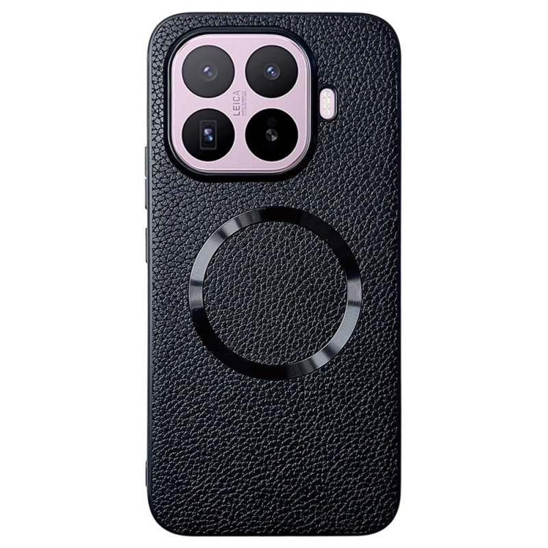 Xiaomi 17T-hoesje met magnetische sluiting en litchi-textuur