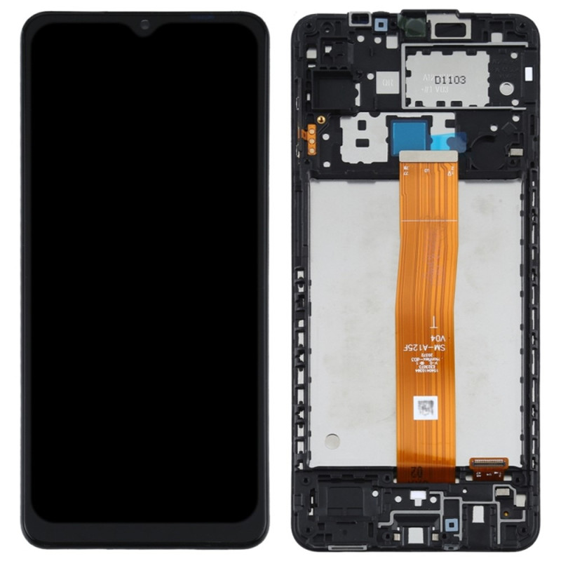 LCD-scherm van OEM-kwaliteit S met behuizing voor Samsung Galaxy A12