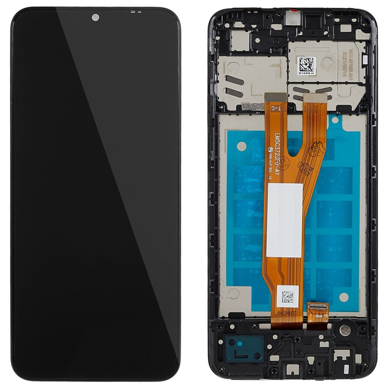 OLED-scherm van klasse C met behuizing voor de Samsung Galaxy A22 4G