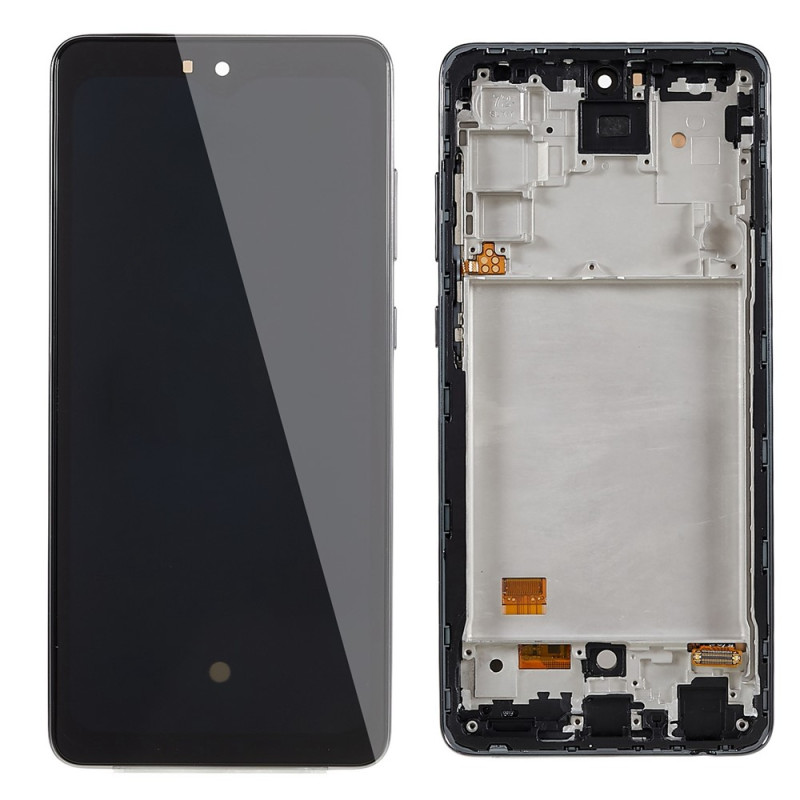 OLED-scherm van klasse C met behuizing voor Samsung Galaxy A72 4G