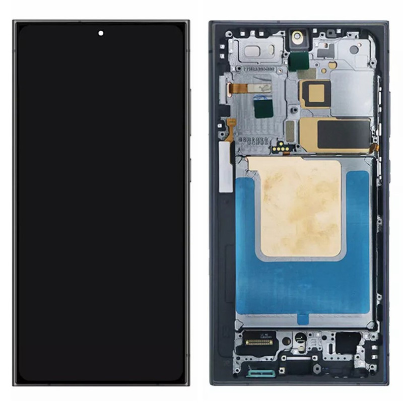 OLED-scherm van klasse C met behuizing voor de Samsung Galaxy S24 Ultra