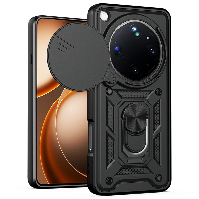 Oppo Find X9 Ultra 5G-hoesje met uitschuifbare camera en draaibare houder