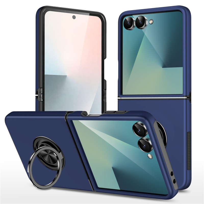 Schokbestendige hoes voor de Samsung Galaxy Z Flip 8 met draaibare ring