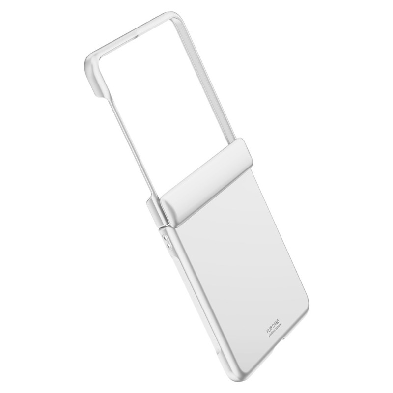 Harde hoes voor de Samsung Galaxy Z Flip 8 met scharnierbescherming en schermbescherming