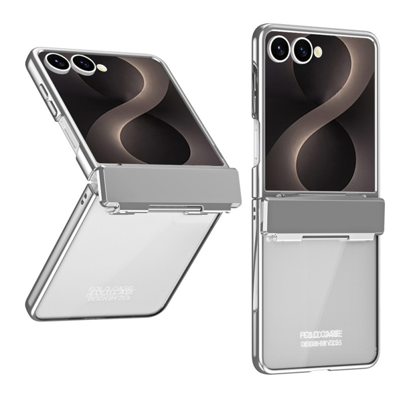 Samsung Galaxy Z Flip 8-hoesje met bescherming voor het scharnier, gegalvaniseerd