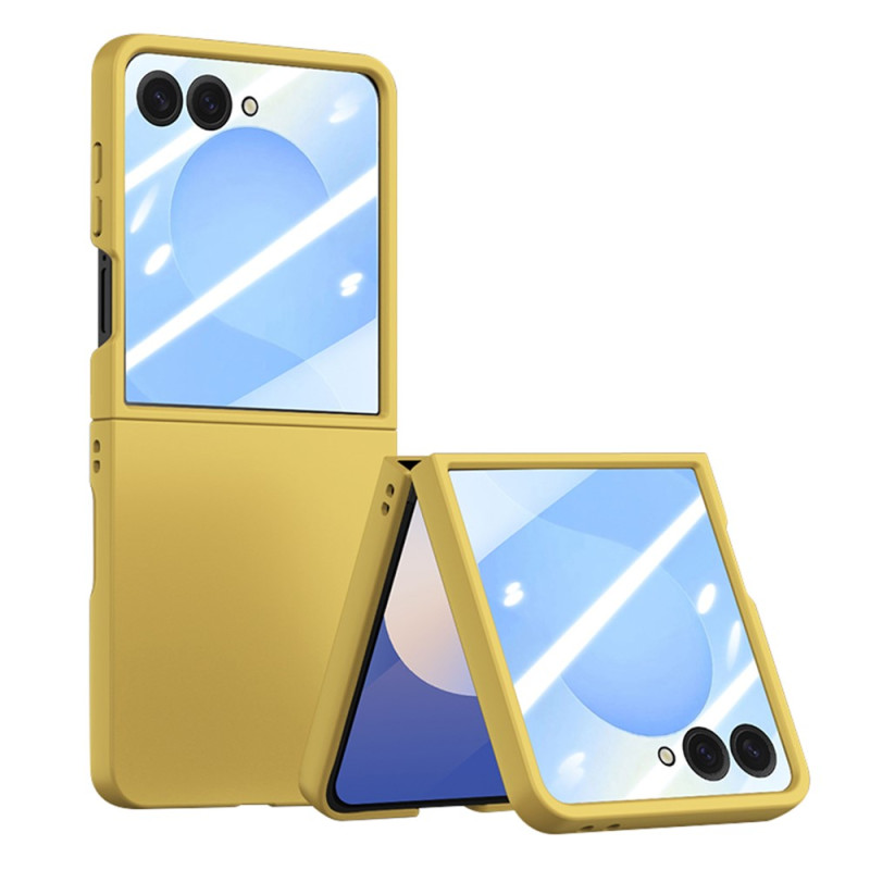 Samsung Galaxy Z Flip 8-hoesje met scharnierbescherming en gehard glas