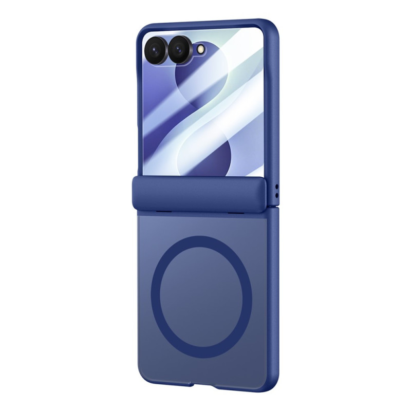 Magnetische hoes voor de Samsung Galaxy Z Flip 8 met schermbescherming en matte afwerking